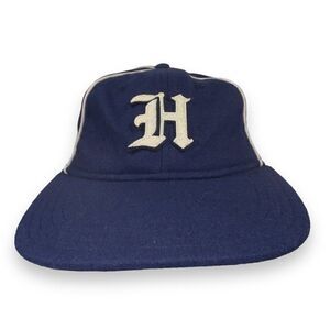 Pukka‎ Low Crown 6- Panel Unstructured Flannel "H" Strapback Hat OS